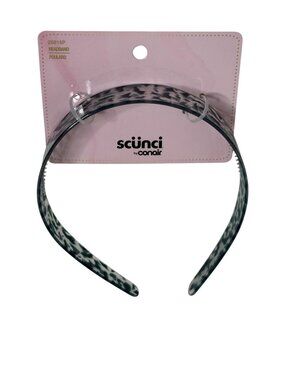 Scunci Gray Marble Headband Hair Accessory